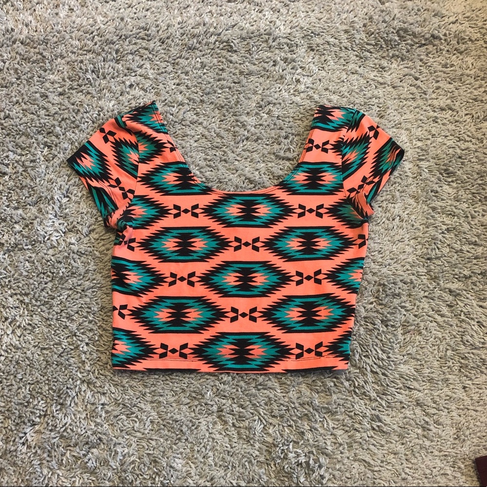 Bundle of 6 Crop tops - Floral and Patterned - Picture 6 of 7